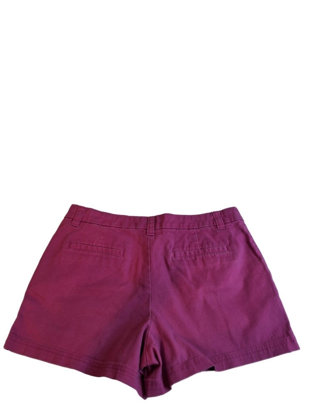 BCG Women's Magenta Pink Chino Shorts Size 10 - Picture 3 of 5